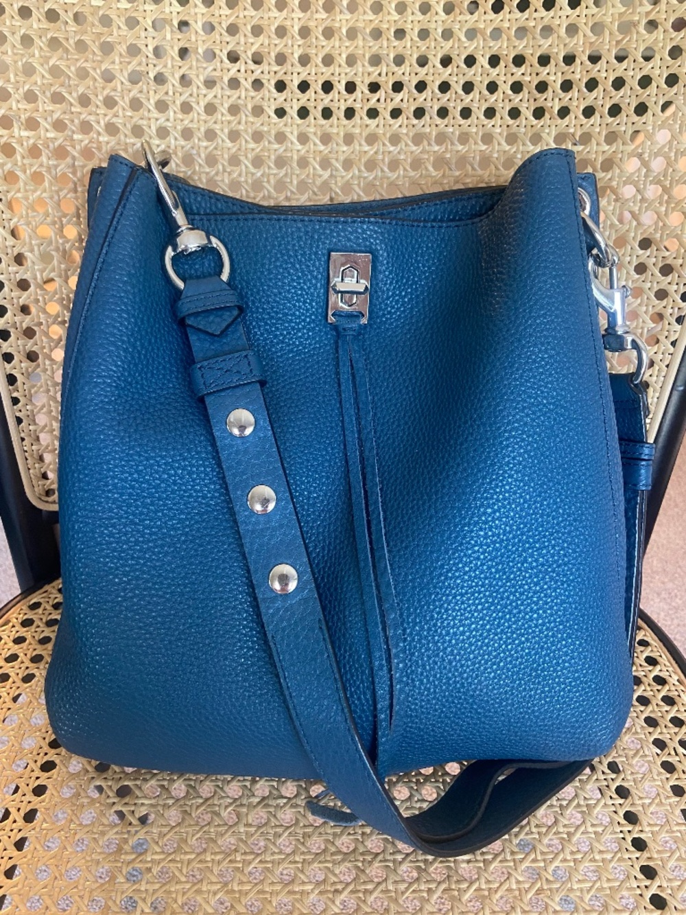 Rebecca Minkoff Darren Shoulder Bag in Blue